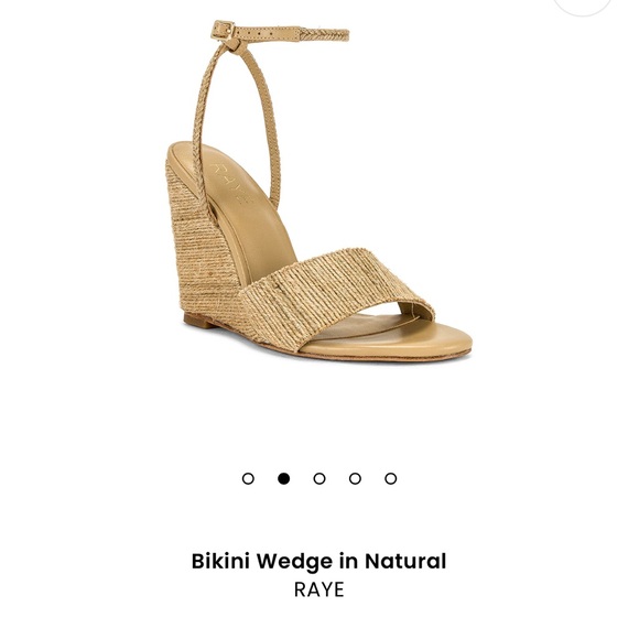 Raye Nude Wedges - Picture 3 of 3